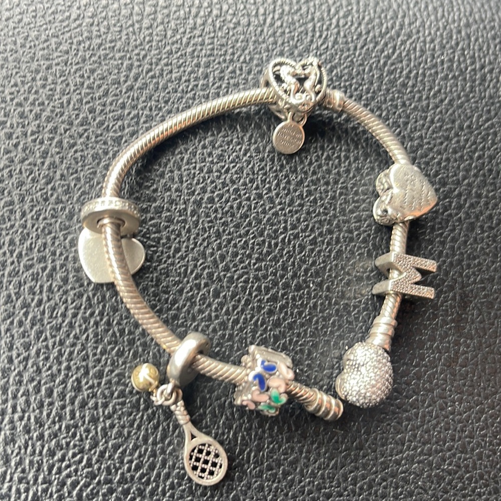 PANDORA WITH CHARMS